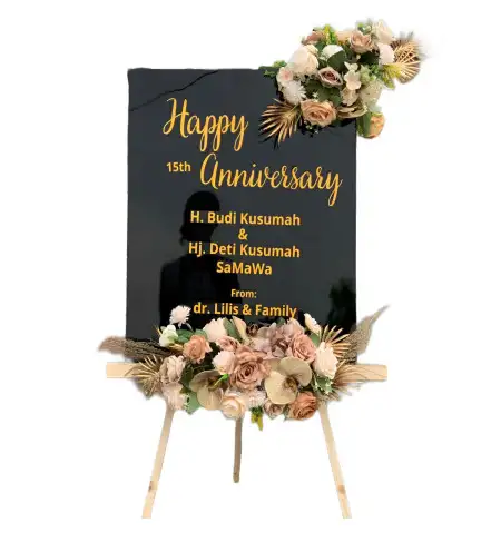 Papan Bunga Akrilik Duduksampeyan